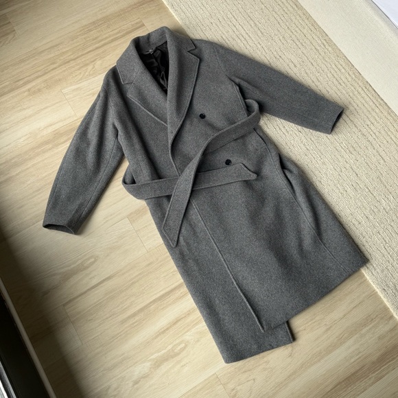 & Other Stories Charcoal Gray Wool Coat *SOLD OUT* - Picture 8 of 9